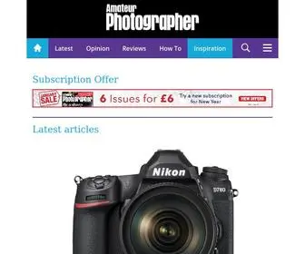 Amateurphotographer.co.uk(Amateur Photographer) Screenshot