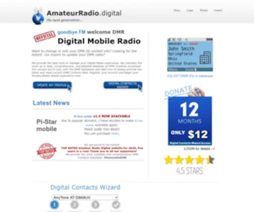 Amateurradio.digital(Amateurradio digital) Screenshot