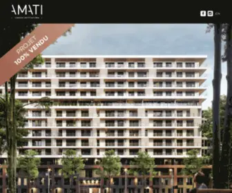 Amaticondos.com(AMATI Condominiums) Screenshot