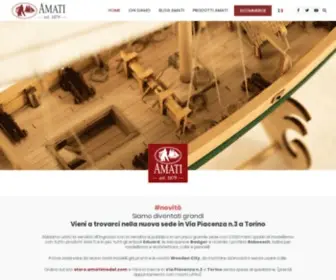 Amatimodel.com(Amati Model) Screenshot