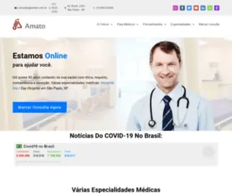 Amato.com.br(Instituto de Medicina Avançada) Screenshot