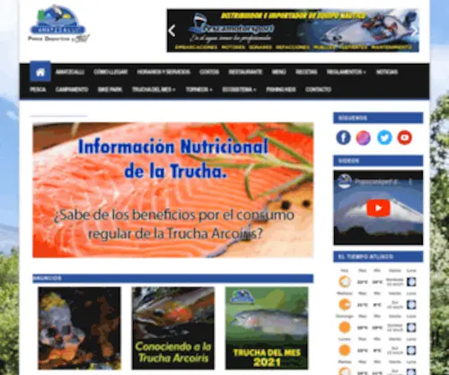 Amatzcalli.com(Pesca deportiva y más) Screenshot