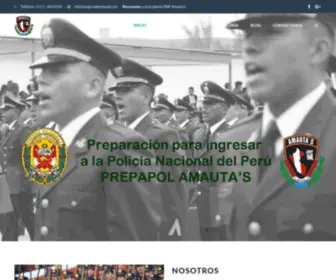 Amautaspnp.com(Amauta's PNP) Screenshot