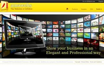 Amawebs.com(The Websites of AiYellow) Screenshot