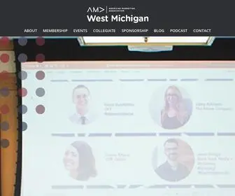 Amawestmichigan.org(AMA WEst Michigan) Screenshot