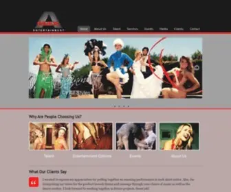 Amaxentertainment.com(Amax Entertainment) Screenshot