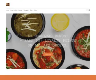 Amayasherway.com(Etobicoke's Best Indian Food) Screenshot