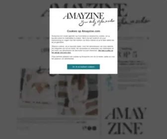 Amayzine.com(Your daily fashion & beauty fix) Screenshot
