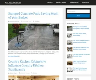 Amazadesign.com(Amaza Design) Screenshot