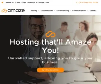Amaze.com.au(Managed IT Services & Cloud Computing By Amaze) Screenshot