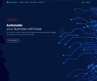 Amazejet.com(Integrated Cloud Applications for Businesses) Screenshot
