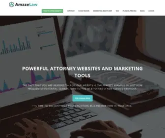 Amazelaw.com(Law Firm Websites) Screenshot