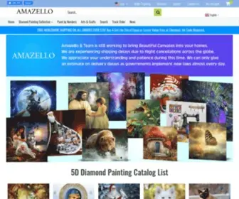 Amazello.com(Arts and Crafts) Screenshot