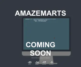 Amazemarts.com(Amazemart amazemart eshoping shoping) Screenshot