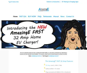 Amazing-E.com(Home EV Charging Station) Screenshot