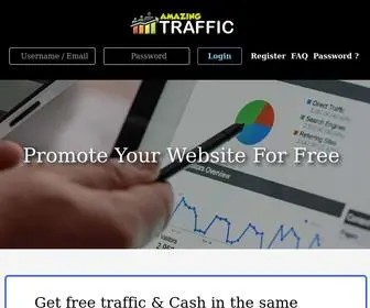 Amazing-Traffic.com(Amazing Traffic) Screenshot