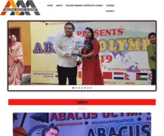 Amazingabacusacademy.com(Best Abacus institutes) Screenshot