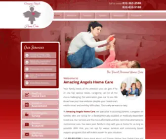 Amazingangelshc.com(Amazing Angels Home Care) Screenshot