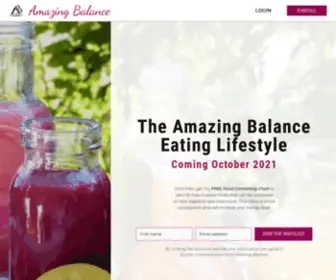 Amazingbalance.org(Balancing Life) Screenshot