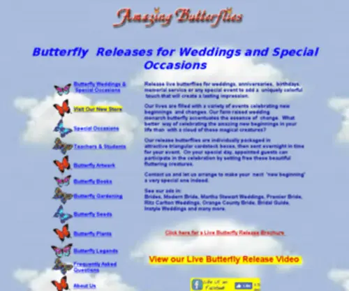 Amazingbutterflies.com(Amazingbutterflies) Screenshot
