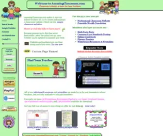 Amazingclassroom.com(Classroom Websites) Screenshot