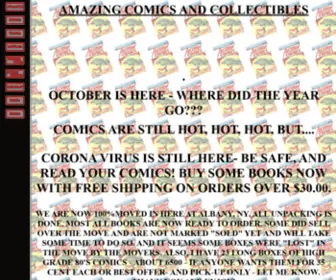 Amazingco.com(Amazing Comics And Collectibles) Screenshot