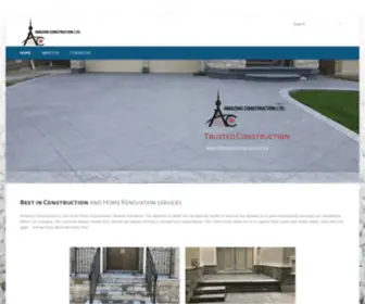 Amazingconstruction.ca(Amazing Construction) Screenshot