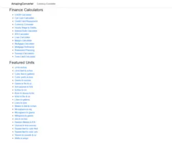 Amazingconverter.com(Amazing Converter) Screenshot