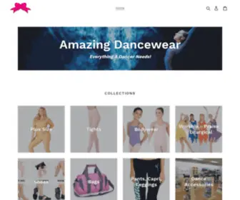 Amazingdancewear.com(Amazing Dancewear) Screenshot