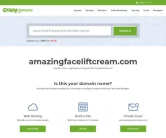 Amazingfaceliftcream.com(This domain name) Screenshot