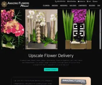 Amazingflowersmiami.com(Amazing Flowers Miami) Screenshot