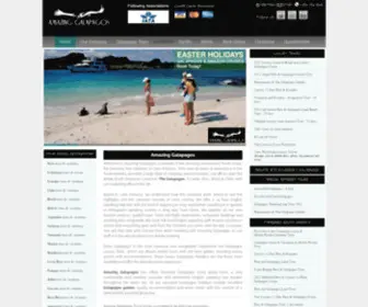 Amazinggalapagos.com(Galapagos Islands Travel) Screenshot