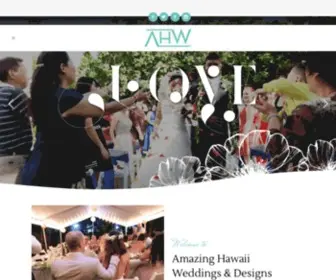 Amazinghawaiiweddings.com(Amazing Hawaii Weddings) Screenshot