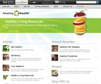 Amazinghealth.com(Amazing Health) Screenshot
