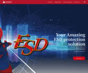 Amazingic.com(Amazing Microelectronic Corp) Screenshot
