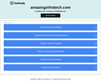Amazinginfratech.com(Amazinginfratech) Screenshot