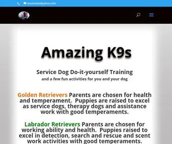 Amazingk9S.com(Amazing K9s) Screenshot