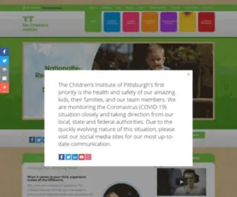 Amazingkids.org(The Children's Institute of Pittsburgh) Screenshot
