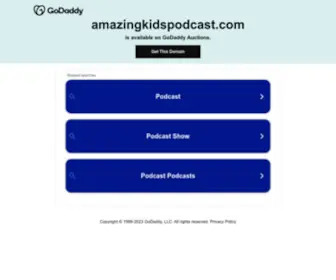 Amazingkidspodcast.com(Amazing kids podcast) Screenshot