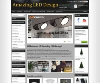 Amazingleddesign.se(Amazing LED Design) Screenshot