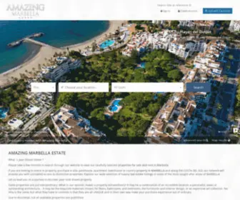 Amazingmarbella.com(Amazing Marbella) Screenshot