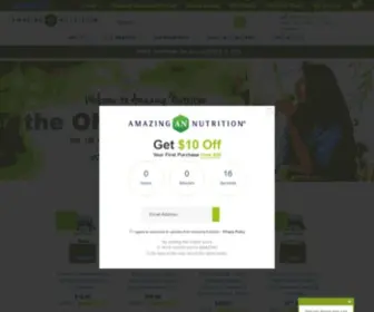 Amazingnutrition.com(Amazing Nutrition Vitamins) Screenshot