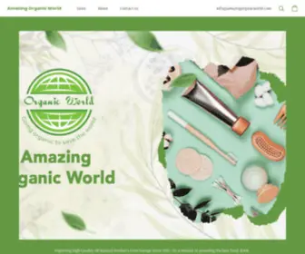 AmazingorganicWorld.com(Amazing Organic World) Screenshot