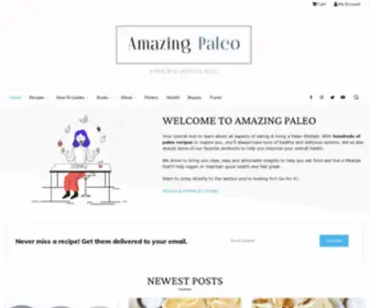 Amazingpaleo.com(Amazing Paleo) Screenshot