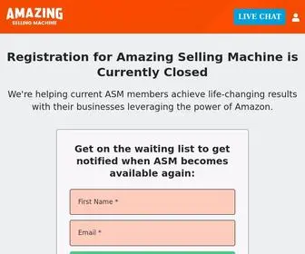 Amazingsellingmachine.com(The Opportunity) Screenshot