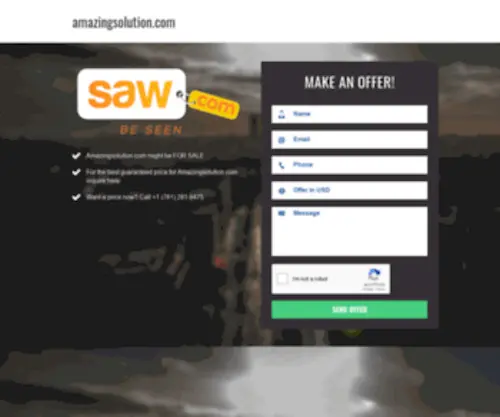 Amazingsolution.com(Get paid to) Screenshot