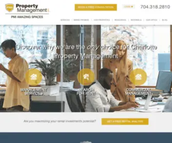 Amazingspacespropertymanagementinc.com(Charlotte Property Management) Screenshot