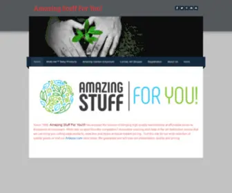 Amazingstuffforyou.com(Amazing Stuff For You) Screenshot