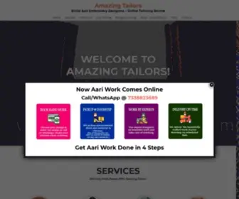 Amazingtailors.com(Amazing Tailors) Screenshot