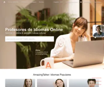 Amazingtalker.es(Clases particulares con los mejores profesores de idiomas online) Screenshot